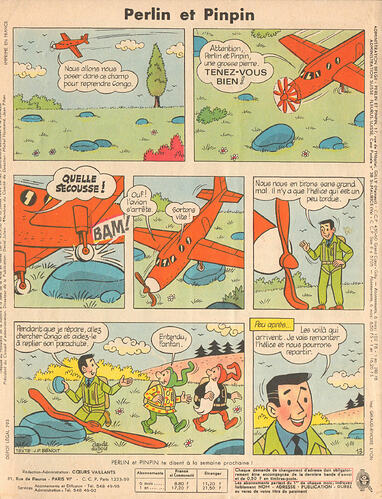 Perlin et Pinpin n°32 du jeudi 6 août 1964
