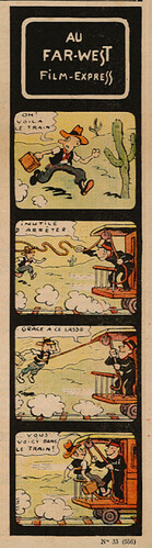 Pierrot 1936 - n°33 - page 5 - Au Far-West - Film Express - 16 août 1936