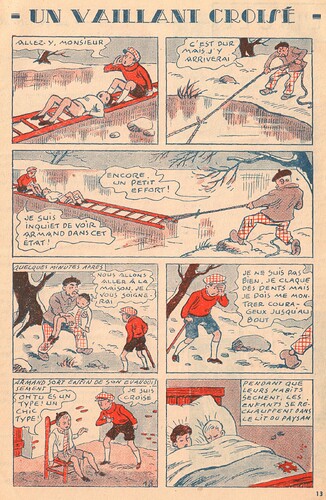 Le Croisé 1958 - 18 - n°1 - page 13 - Un vaillant croisé - 5 octobre 1958