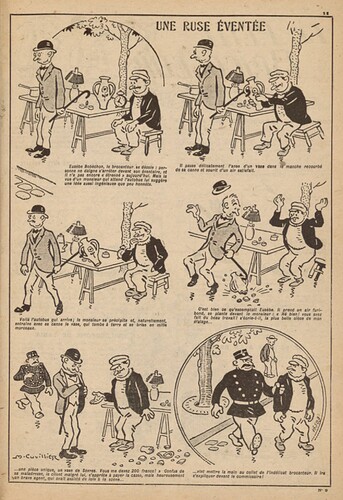 Pierrot 1926 - n°9 - page 13 - Une ruse éventée - 21 février 1926