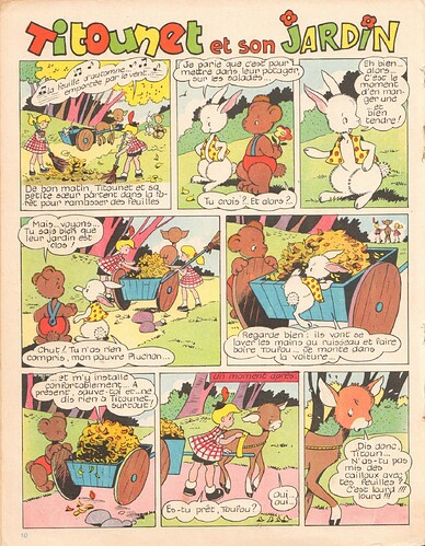 Titounet et Titounette - n°1 - Dans la forêt d'Automne - 3e trim 1958 - page 10