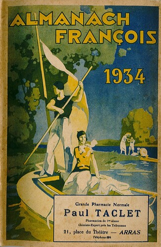 Almanach François de 1934