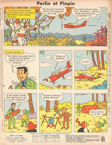 Perlin et Pinpin n°15 du jeudi 15 avril 1965