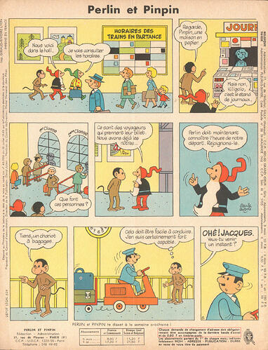 Perlin et Pinpin n°37 du jeudi 16 septembre 1965