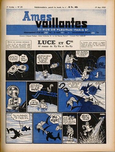 Ames Vaillantes 1938 - n°20 - 19 mai 1938 - page 1