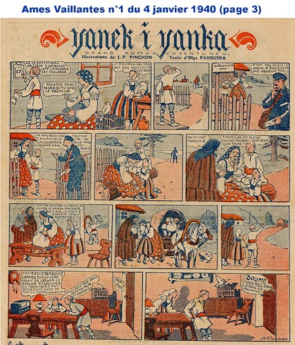 Ames Vaillantes 1940 - n°1 - 4 janvier 1940 - page 3 (cadré)