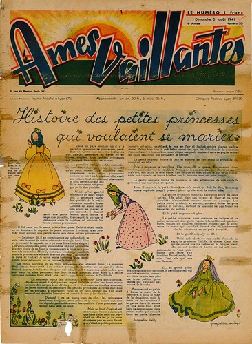 Ames Vaillantes 1941 - n°35 - 31 août 1941