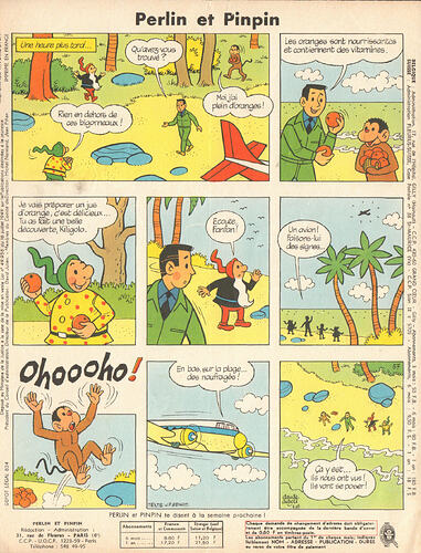 Perlin et Pinpin n°23 du jeudi 10 juin 1965