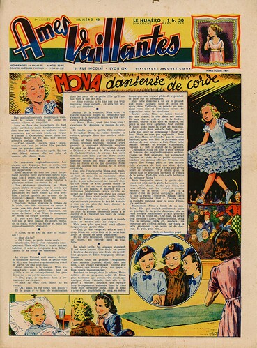 Ames Vaillantes 1943 - n°10 - 7 mars 1943 - page 1