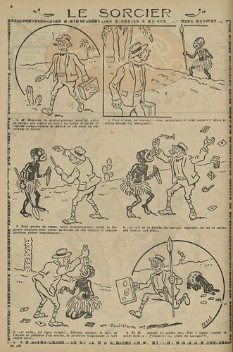 Pierrot 1928 - n°118 - page 2 - Le sorcier - 25 mars 1928
