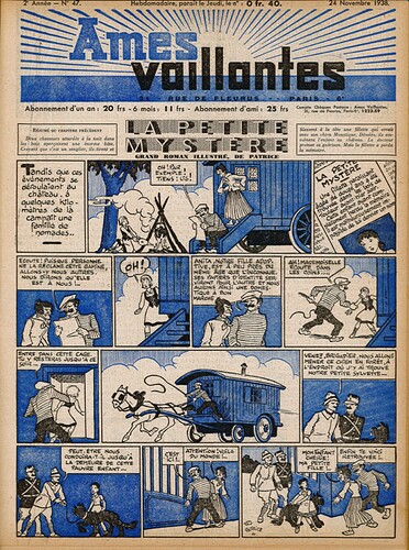 Ames Vaillantes 1938 - n°47 - 24 novembre 1938 - page 1