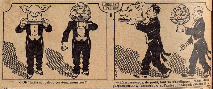 Lisette 1928 - n°363 - page 2 - Terrifiante apparition - 24 juin 1928