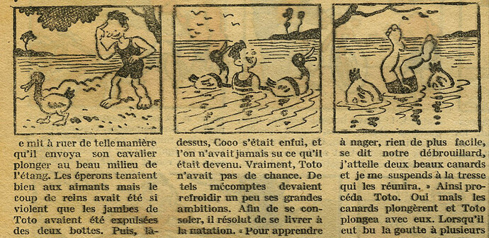 Cri-Cri 1930 - n°628 - 9 octobre 1930 - Toto fait du sport - page 2