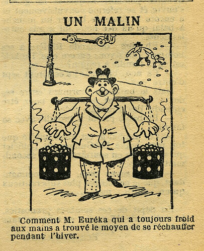 Cri-Cri 1937 - n°965 - page 5 - Un malin - 25 mars 1937