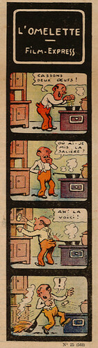 Pierrot 1936 - n°25 - page 5 - L'omelette - Film Express - 21 juin 1936