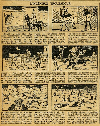 Cri-Cri 1936 - n°953 - page 6 - L'ingénieux troubadour - 31 décembre 1936