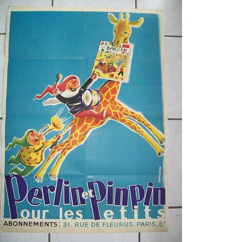 Affiche Perlin Pinpin
