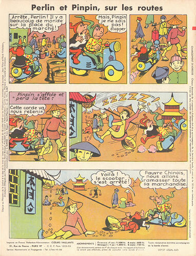 Perlin et Pinpin 1958 - n°14 - 6 avril 1958 - page 8