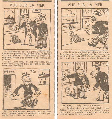 Coeurs Vaillants 1935 - n°51 - page 2 - Vue sur la mer - 22 décembre 1935