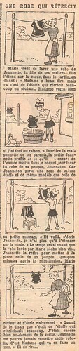 Fillette 1928 - n°1058 - page 3 - Une robe qui rétrécit -1er juillet 1928