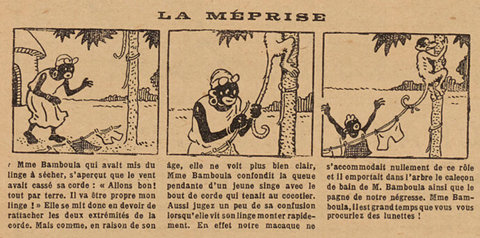 Fillette 1927 - n°997 - page 4 - La méprise - 1er mai 1927