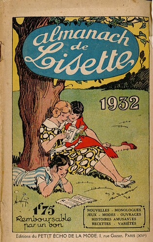 Almanach Lisette 1932 - couverture