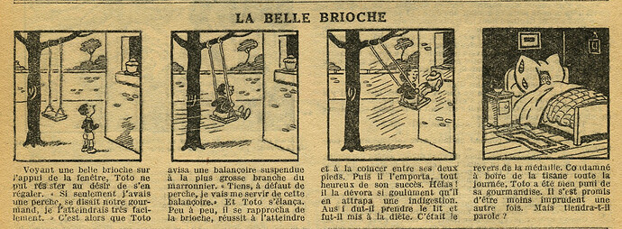 Cri-Cri 1933 - n°788 - page 4 - La belle brioche - 2 novembre 1933