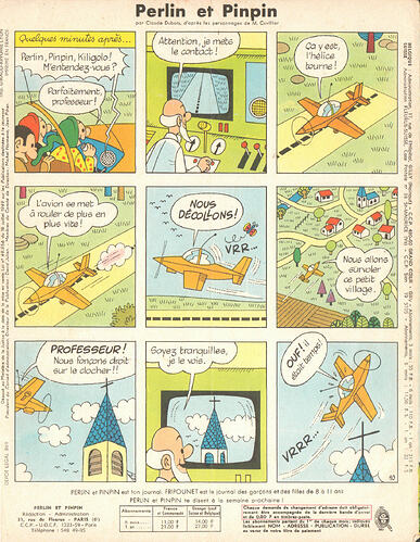 Perlin et Pinpin n°31 du jeudi 3 août 1967