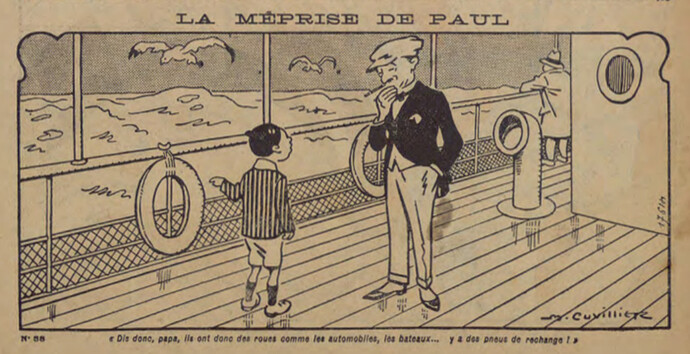 Pierrot 1927 - n°88 - page 2 - La méprise de Paul - 28 août 1927