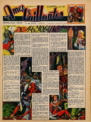 Ames Vaillantes 1942 - n°49 - 6 décembre 1942 - page 1