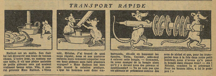 Fillette 1929 - n°1108 - page 11 - Transport rapide - 16 juin 1929