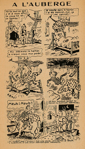 Almanach Pierrot 1939 - page 63 - A l'auberge