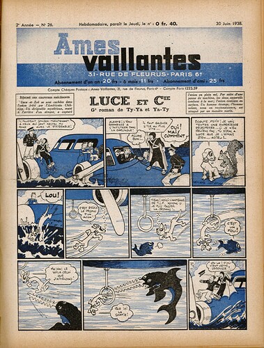 Ames Vaillantes 1938 - n°26 - 30 juin 1938 - page 1