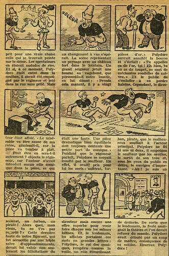 Cri-Cri 1931 - n°669 - page 2 - Polyte fait du théâtre - 23 juillet 1931