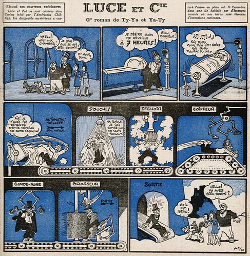 Ames Vaillantes 1938 - n°33 - page 8 - Lucie et Cie - 18 août 1938