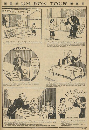 Pierrot 1928 - n°128 - page 11 - Un bon tour - 3 juin 1928