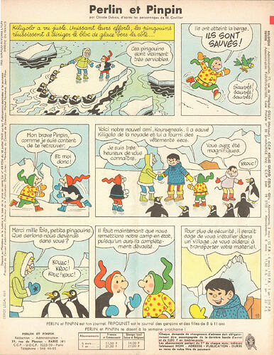 Perlin et Pinpin n°6 du jeudi 9 février 1967