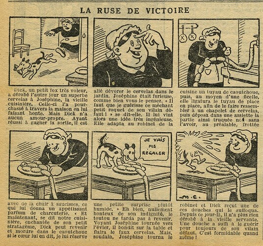 Cri-Cri 1933 - n°779 - page 4 - La ruse de Victoire - 31 août 1933