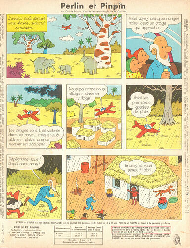 Perlin et Pinpin n°14 du jeudi 4 avril 1968