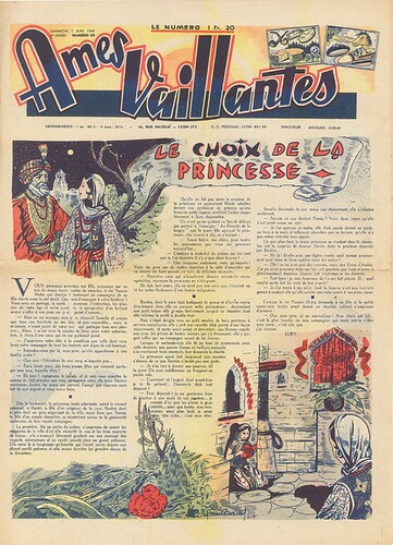 Ames Vaillantes 1942 - n°23 - 7 juin 1942 - page 1