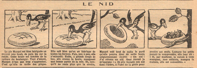Fillette 1932 - n°1269 - page 6 - Le nid - 17 juillet 1932