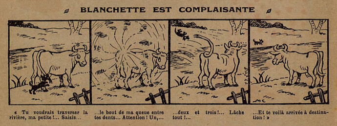 Lisette 1936 - n°31 - page 2 - Blanchette est complaisante - 2 août 1936