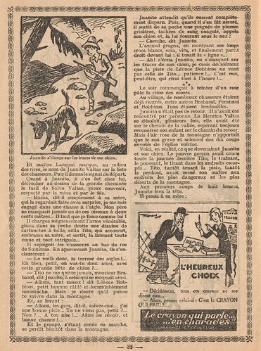 Almanach Cri-Cri 1939 - Le petit chasseur d'aigles - page 32