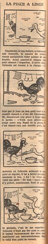Fillette 1930 - n°1166 - page 4 - La pince à linge - 27 juillet 1930