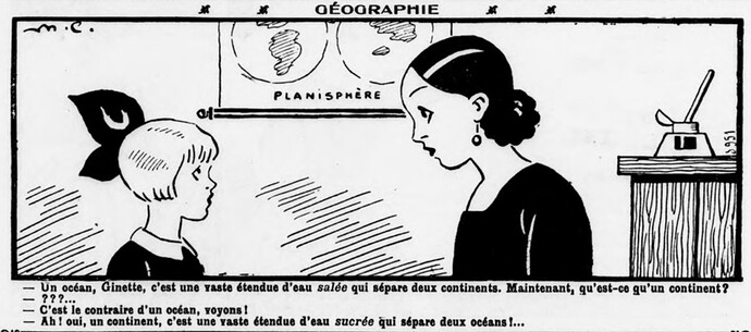 Lisette 1932 - n°29 - page 2 - Géographie - 17 juillet 1932