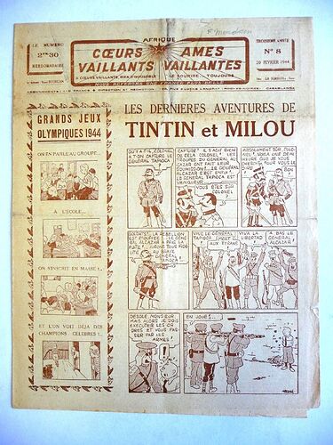 CV-AV 1944 - édition de casablanca - n°8 - 20 février 1944