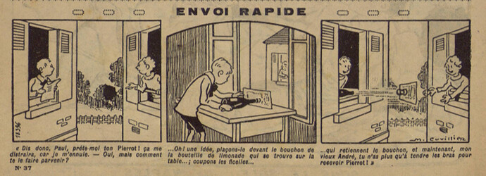 Pierrot 1926 - n°37 - page 2 - Envoi rapide - 5 septembre 1926
