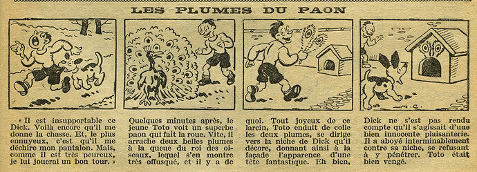 Cri-Cri 1931 - n°655 - page 13 - Les plumes du paon - 16 avril 1931