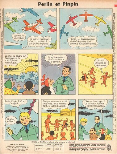 Perlin et Pinpin n°30 du jeudi 29 juillet 1965
