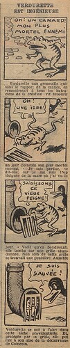 Fillette 1937 - n°1512 - page 10 - Verdurette est ingénieuse - 14 mars 1937
